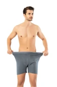 ERDEM İÇ GİYİM Erdem Füme Pamuk Elastan Klasik Boxer 1445 thumbnail 4