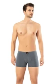 ERDEM İÇ GİYİM Erdem Füme Kısa Görünümlü Slim Fit Boxer 1420 - 1