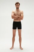 ERDEM İÇ GİYİM Weweus Siyah Erkek Süper Ince Doğal Bambu Lüks Boxer 1012 - 5