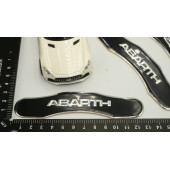 Abarth Logo Kaliper Üstü 3M 3D Metal Logo Arma Amblem Seti - 7