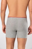 Weweus Gri Pamuk Elastan Çizgili Boxer 14921 thumbnail 5