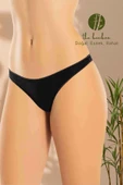 ERDEM İÇ GİYİM Weweus 3'lü Siyah Süper Ince Doğal Bambu Lüks Tanga 2517 thumbnail 1