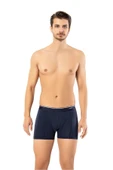 ERDEM İÇ GİYİM Erdem Lacivert Pamuk Elastan Klasik Boxer 1445 - 1