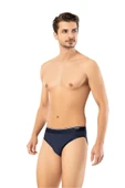 ERDEM İÇ GİYİM Erdem Lacivert Pamuk Elastan Slip 1340 - 3