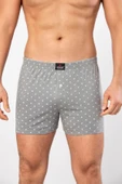 ERDEM İÇ GİYİM Erdem Karışık 3'lü Desenli Penye Boxer 1400DSN03 - 4