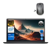 Dell Inspiron 3520 i7 1255U 8GB 1TB M.2 SSD I35201013U ATL33 O/B 15.6" Fdos Taşınabilir Bilgisayar+Mouse thumbnail 1