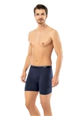 ERDEM İÇ GİYİM Erdem Lacivert Pamuk Elastan Uzun Boxer 1470 - 1
