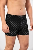 ERDEM İÇ GİYİM Erdem Karışık 3'lü Desenli Penye Boxer 1400DSN03 - 3