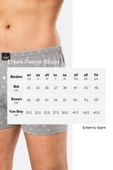 ERDEM İÇ GİYİM Erdem Karışık 3'lü Desenli Penye Boxer 1400DSN03 - 6