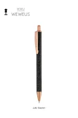 Weweus Siyah Pul Desen Tasarım Lüks Tükenmez Kalem thumbnail 1