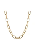 kozenbijoux Altın Rengi Gerdanlık Kolye Kalın Zincir - 3