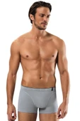 ERDEM İÇ GİYİM Erdem Gri Pamuk Elastan Boxer 1479 thumbnail 1