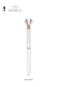 Weweus Beyaz Magic Tasarım Tükenmez Kalem thumbnail 1