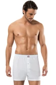 ERDEM İÇ GİYİM Erdem Beyaz Penye Boxer 1400 thumbnail 5