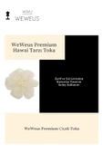 Weweus Kadın Hawai Stili Kırık Beyaz Çiçek Premium Toka - 3