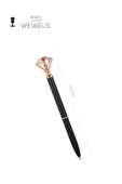 Weweus Siyah Kristal Tasarım Lüks Tükenmez Kalem thumbnail 4