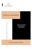 Weweus Beyaz Düz Lüks Tükenmez Kalem thumbnail 2