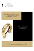 Weweus Kadın Gold Altın Renk Parlak Halka Oval Premium Toka - 3