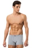 ERDEM İÇ GİYİM Erdem Gri Kısa Görünümlü Slim Fit Boxer 1420 - 1