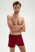 ERDEM İÇ GİYİM Erdem Bordo Penye Boxer 1400 thumbnail 3