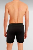 Weweus Siyah Gizli Cepli Erkek Uzun Boxer - 4