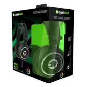 Gamemax HG3500 7.1 USB RGB Siyah Surround Oyuncu Kulaklık+Mikrofon - 1