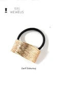 Weweus Kadın Gold Altın Renk Parlak Dikdörtgen Premium Toka - 1