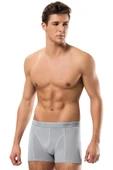 ERDEM İÇ GİYİM Erdem Gri Pamuk Elastan Klasik Boxer 1445 - 1