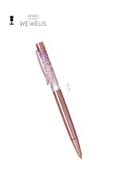 Weweus Rose Pembe Pullu Sulu Tasarım Lüks Tükenmez Kalem thumbnail 4