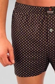 ERDEM İÇ GİYİM Erdem Siyah Baskılı Desenli Penye Boxer 1400YSK thumbnail 3