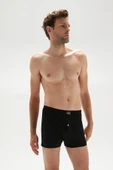 ERDEM İÇ GİYİM Erdem Siyah Penye Boxer 1400 thumbnail 3