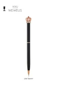 Weweus Siyah Queen Tasarım Lüks Tükenmez Kalem thumbnail 1