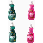 Onno Çamaşır Deterjanı 4 Adet x 35 Yıkama ( 2 Adet Renkli ve Siyahlar + 2 Adet Renkli ve Beyazlar ) thumbnail 1