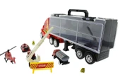 Taşınabilir Die Cast Metal Araçlı İtfaiye Kamyonu - 3