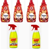 Yumoş Amber 1440 ml 4 Adet + Onno Yağ Çözücü 2 Adet - 1