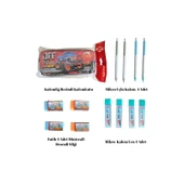 Okul Seti ( Kalemlig Kalemkutu - 4 Adet Mikro Kalem - 4 Adet Fatih Minicraft Silgi - 4 Adet Mikro Kalem Ucu) thumbnail 1