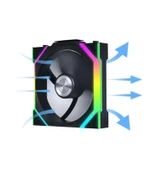 Lian Li UNI FAN SL WIRELESS 1x120mm Siyah Kasa Fanı thumbnail 2