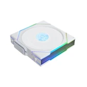 Lian Li UNI FAN TL WIRELESS LCD 1x140mm Beyaz Kasa Fanı thumbnail 3