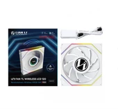 Lian Li UNI FAN REVERSE TL WIRELESS LCD 1x120mm Beyaz Kasa Fanı thumbnail 5