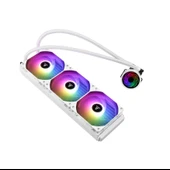 Segotep BeVere ARGB Beyaz 360 mm Intel(1700p/1851p)-AMD Uyumlu Sıvı Soğutucu thumbnail 4