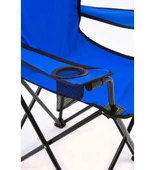 Mandella Rejisör Kamp Sandalyesi Piknik, Plaj, Balıkçı,Bahçe,Balkon Sandalyesi Mavi (1 Adet) thumbnail 3
