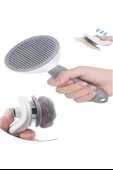 Otomatik Temizlenen Evcil Hayvan Tarağı Gri thumbnail 3