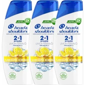 Head&Shoulders Head & Shoulders  Şampuan Limon Ferahlığı 2in1 330 Ml X3adet thumbnail 2