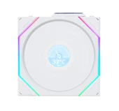 Lian Li UNI FAN REVERSE TL WIRELESS LCD 1x140mm Beyaz Kasa Fanı thumbnail 1