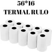 Bk Etiket X5 Tech Termal Yazar Kasa Pos Rulosu 56X16 mt (5paket 50 Rulo) thumbnail 3