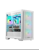 SEGOTEP Radiant Beyaz 750W 80+ Bronze Midi Tower Kasa (Rainbow Fan) thumbnail 2