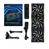 Lian Li UNI FAN TL WIRELESS LCD 3x120mm Siyah Kasa Fanı thumbnail 5