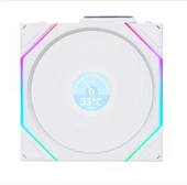 Lian Li UNI FAN REVERSE TL WIRELESS LCD 1x120mm Beyaz Kasa Fanı thumbnail 1