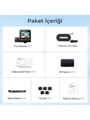 Azdome V600 Çift Kameralı Araç Içi Kamera 2.4” IPS Ekran, Su Geçirmez Arka Kamera, Geniş Açı, Gece Görüşü, G-Sensör thumbnail 4