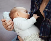 Babyjem Emzirme Yastığı Gri Çiçek - 2